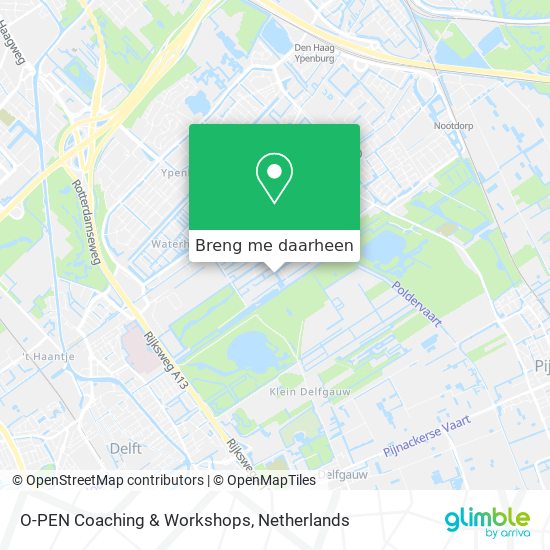 O-PEN Coaching & Workshops kaart