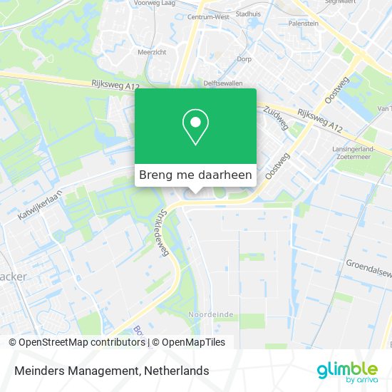 Meinders Management kaart