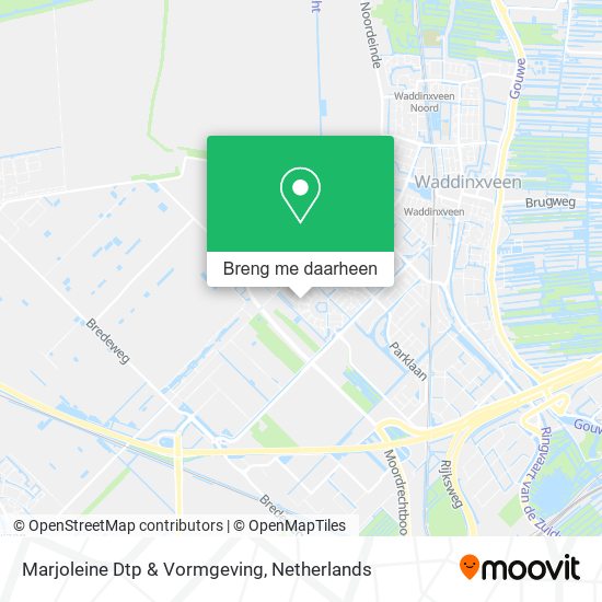 Marjoleine Dtp & Vormgeving kaart