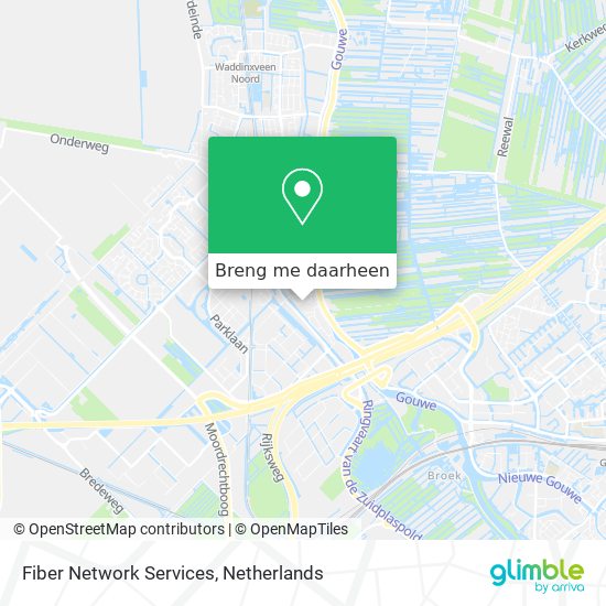 Fiber Network Services kaart