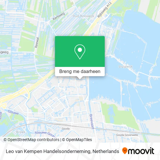 Leo van Kempen Handelsonderneming kaart