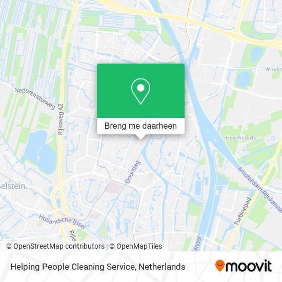 Helping People Cleaning Service kaart