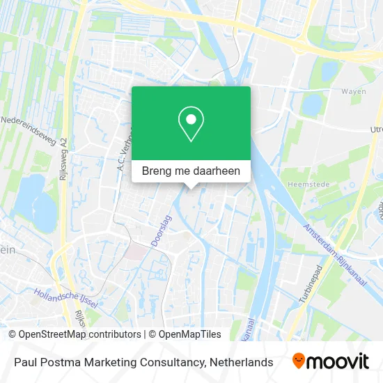 Paul Postma Marketing Consultancy kaart