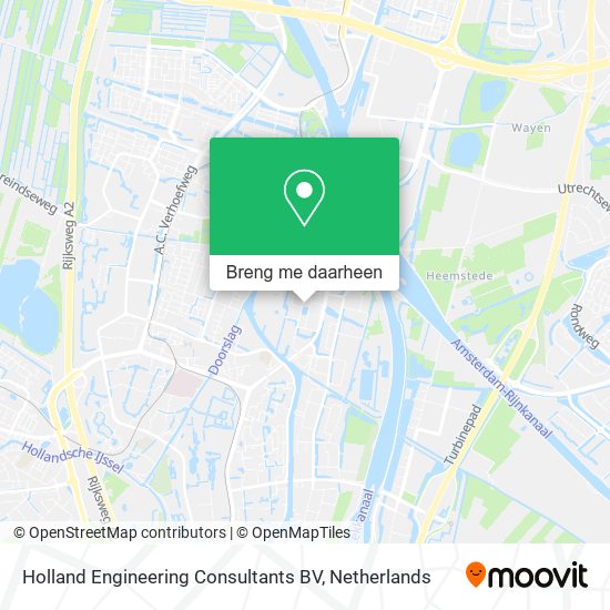 Holland Engineering Consultants BV kaart