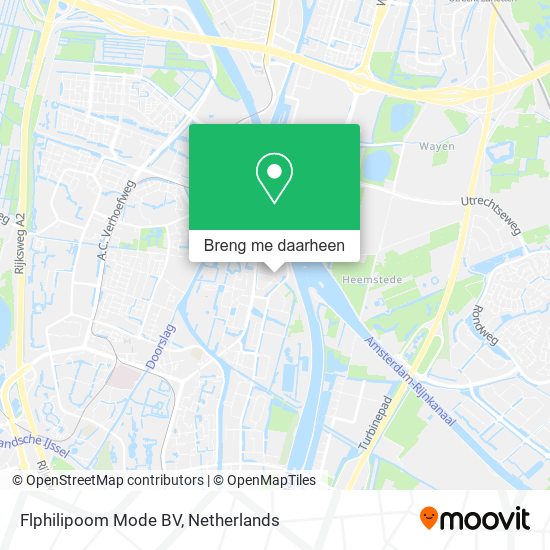 Flphilipoom Mode BV kaart