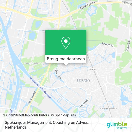 Speksnijder Management, Coaching en Advies kaart