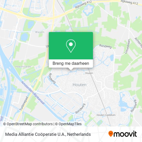 Media Alliantie Coöperatie U.A. kaart