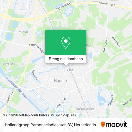Hollandgroep Personeelsdiensten BV kaart