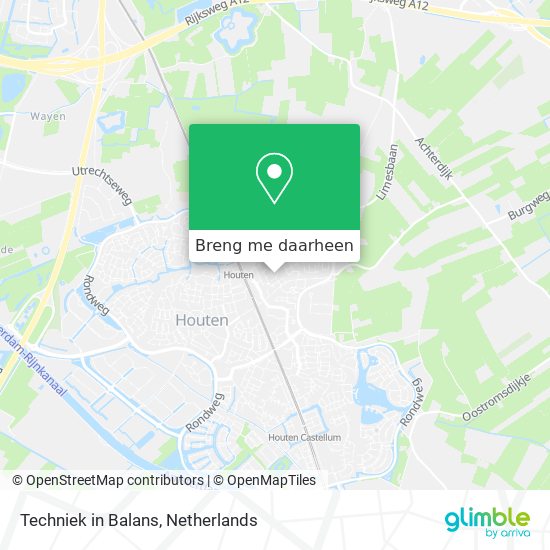 Techniek in Balans kaart