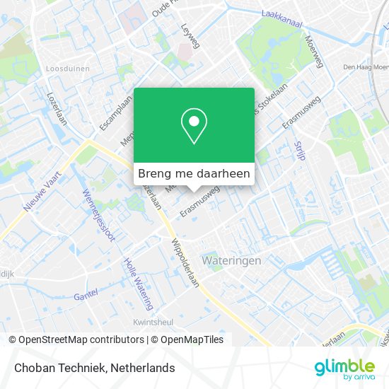 Choban Techniek kaart