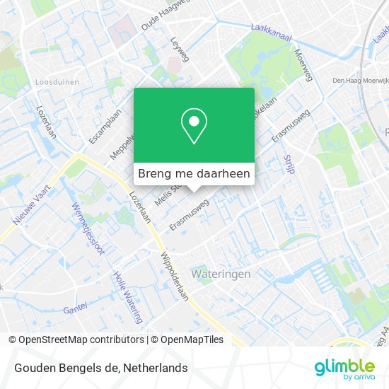 Gouden Bengels de kaart