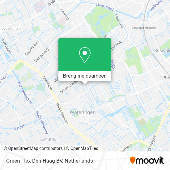 Green Flex Den Haag BV kaart