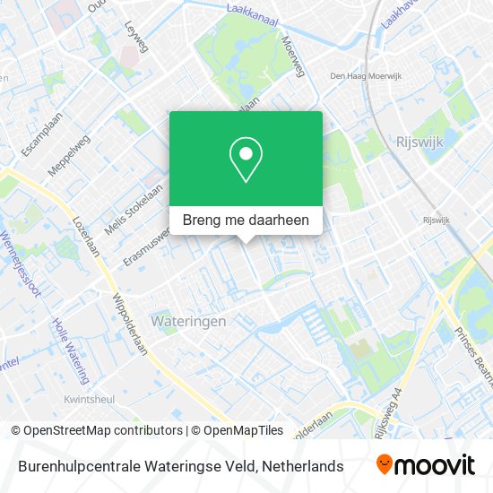 Burenhulpcentrale Wateringse Veld kaart