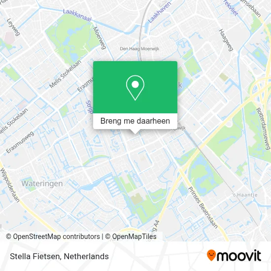 Stella Fietsen kaart