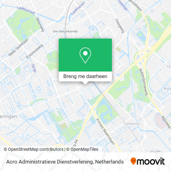 Acro Administratieve Dienstverlening kaart