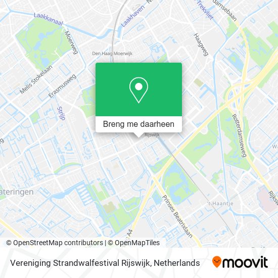 Vereniging Strandwalfestival Rijswijk kaart