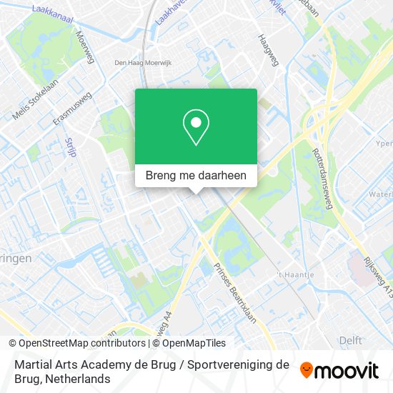 Martial Arts Academy de Brug / Sportvereniging de Brug kaart