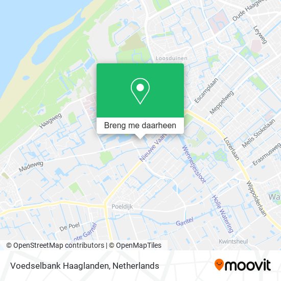 Voedselbank Haaglanden kaart