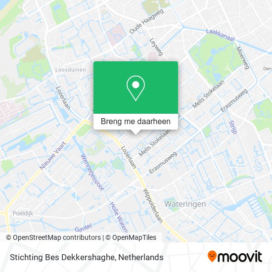 Stichting Bes Dekkershaghe kaart
