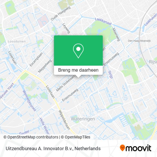 Uitzendbureau A. Innovator B.v. kaart