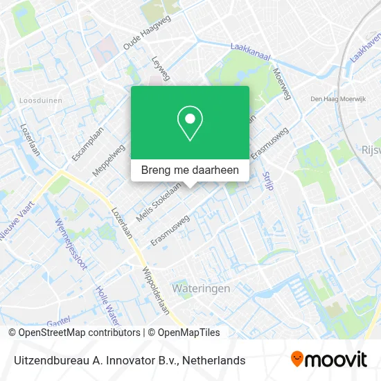 Uitzendbureau A. Innovator B.v. kaart