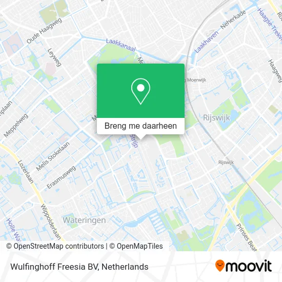 Wulfinghoff Freesia BV kaart