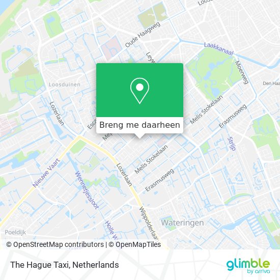 The Hague Taxi kaart