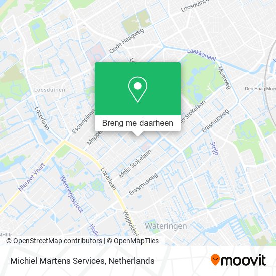 Michiel Martens Services kaart