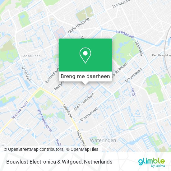 Bouwlust Electronica & Witgoed kaart