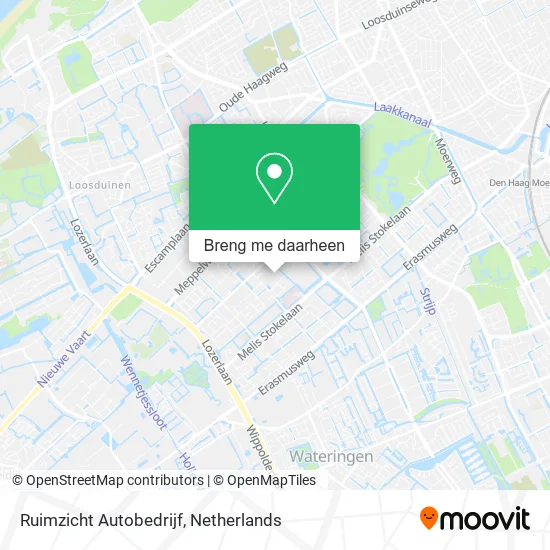 Ruimzicht Autobedrijf kaart