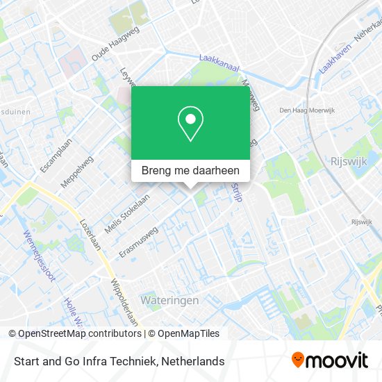 Start and Go Infra Techniek kaart