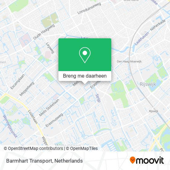 Barmhart Transport kaart