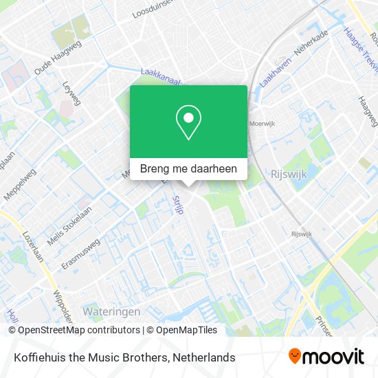 Koffiehuis the Music Brothers kaart
