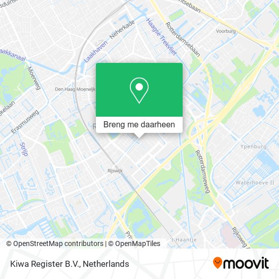 Kiwa Register B.V. kaart