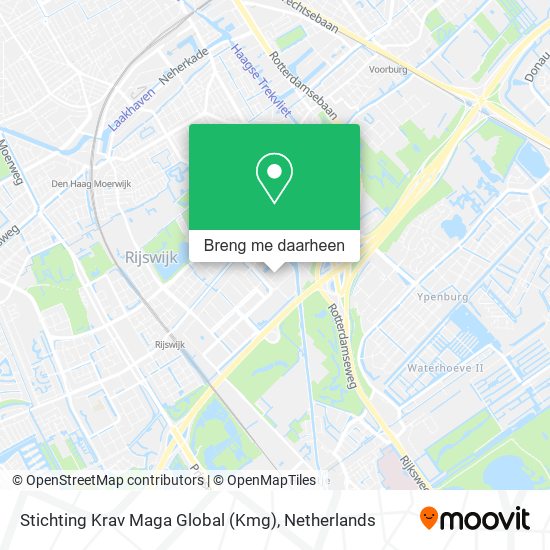 Stichting Krav Maga Global (Kmg) kaart