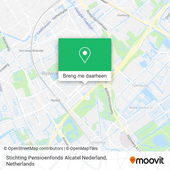 Stichting Pensioenfonds Alcatel Nederland kaart
