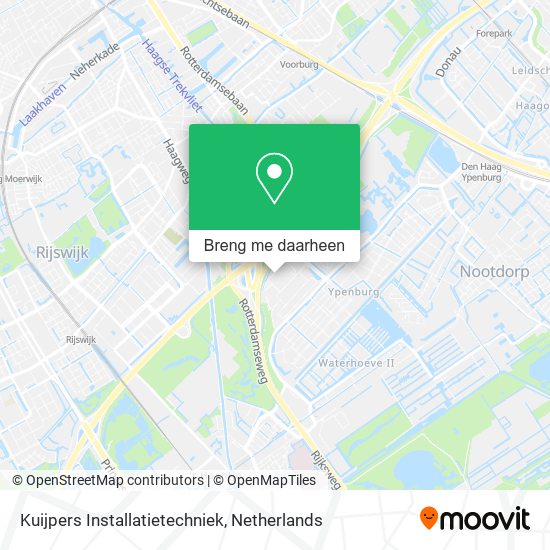 Kuijpers Installatietechniek kaart