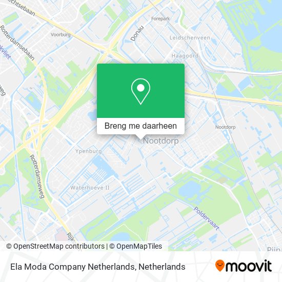 Ela Moda Company Netherlands kaart