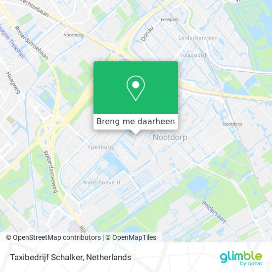 Taxibedrijf Schalker kaart