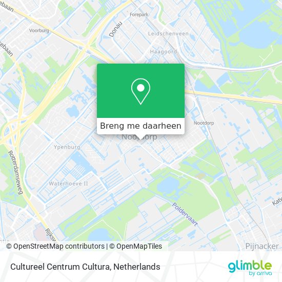 Cultureel Centrum Cultura kaart
