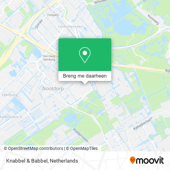 Knabbel & Babbel kaart