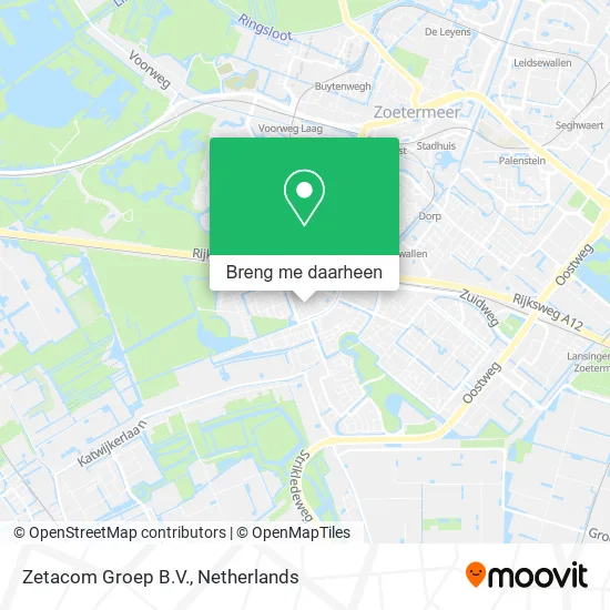 Zetacom Groep B.V. kaart