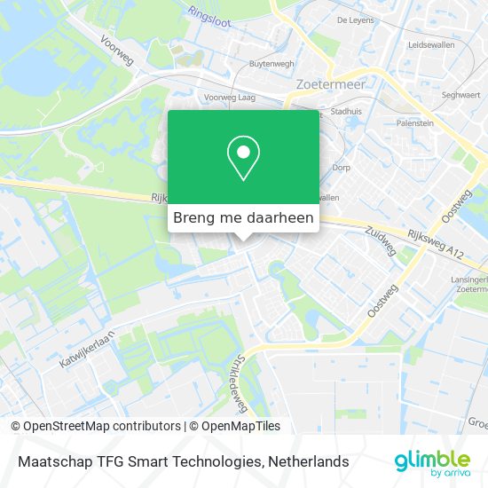 Maatschap TFG Smart Technologies kaart