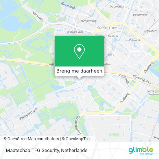 Maatschap TFG Security kaart