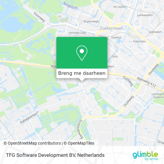 TFG Software Development BV kaart