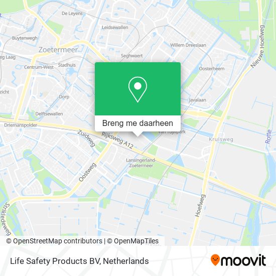 Life Safety Products BV kaart