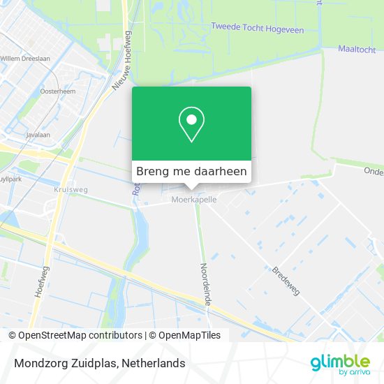 Mondzorg Zuidplas kaart