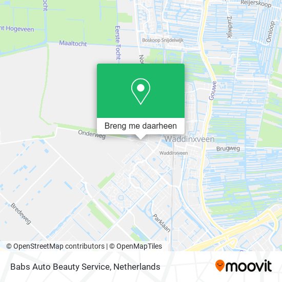 Babs Auto Beauty Service kaart