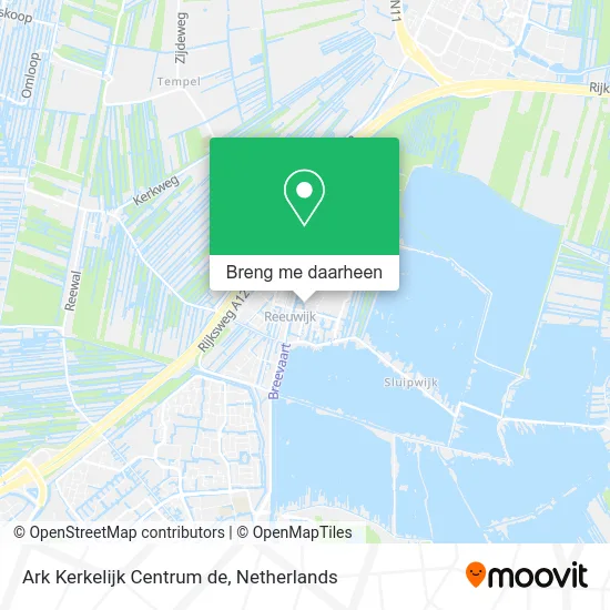 Ark Kerkelijk Centrum de kaart