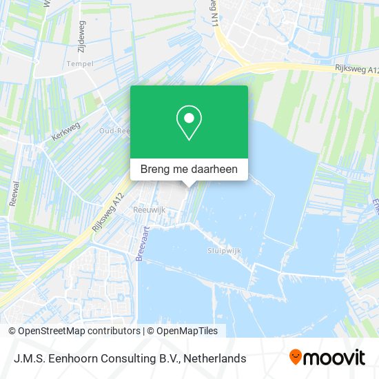 J.M.S. Eenhoorn Consulting B.V. kaart